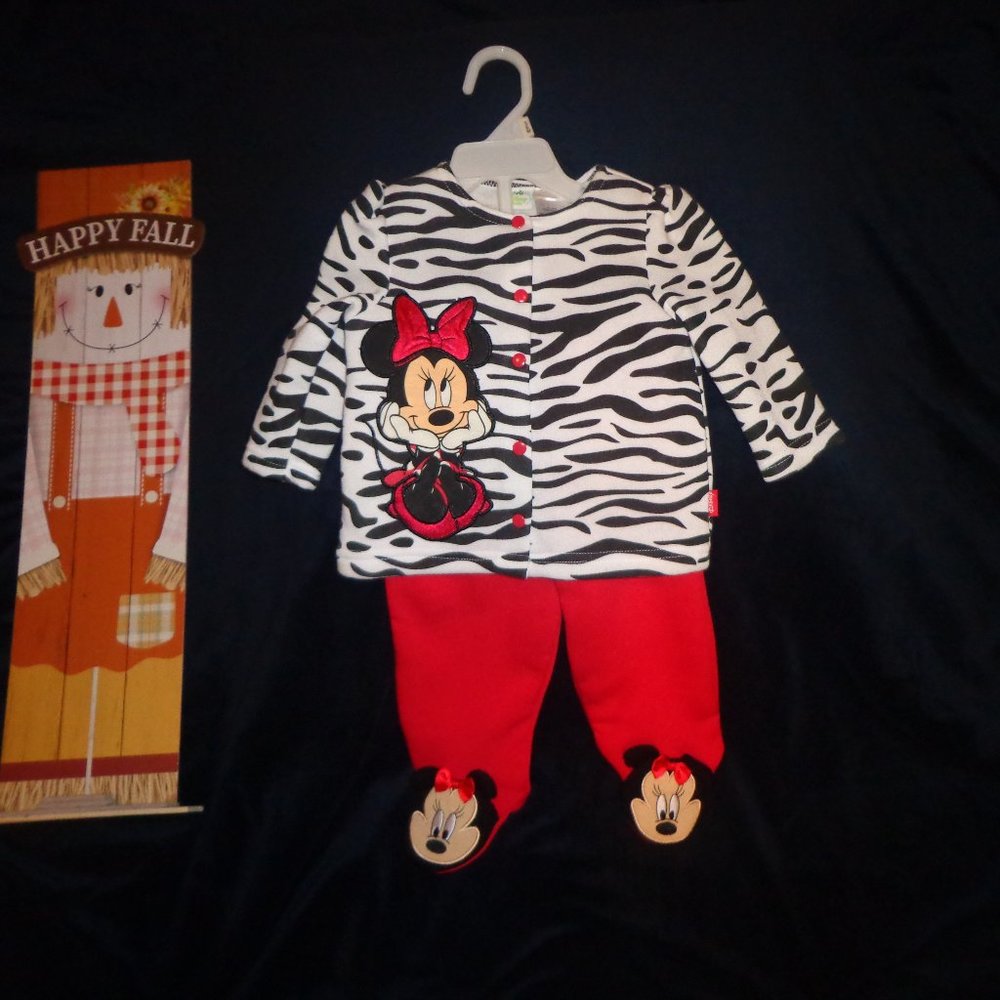 Disney Baby Mini Mouse Pajama Set